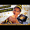 MIKO - Lancement parfum NOUGAT-MIEL pour l'agence Publicara (Publidom) - Affiche PLV 60x80